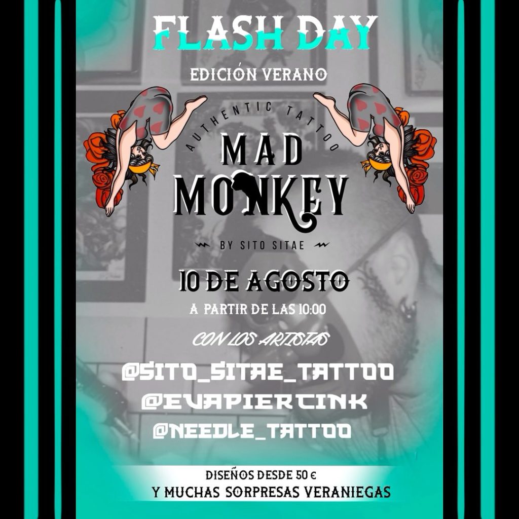 Instagram post from madmonkey_tattoo. This post is in position 0.